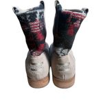 Toms 8.5 Laurel Suede Aztec Wool Desert Bootie Western Rodeo Fall Photo 2