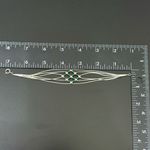 Vintage 925 Liquid Silver Turquoise Tube Beads Woven Sterling Silver Bracelet 5g Photo 11