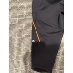 Lululemon Womens Size 6‎ Run: Excel Crop Deep Coal Gray Photo 5