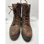 Taos Women’s Brown Leather Mid Calf Groupie Boots Sz 7 Photo 1