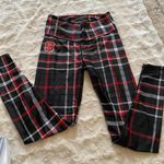 Zoozatz Arkansas Razorbacks  Women's NC Plaid Leggings Photo 0