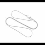 Stainless Heart Cremation Necklace Silver Photo 5