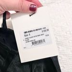 NWT DISSH Charli Black Satin Maxi Skirt Size US 2 Photo 6