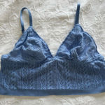 Aerie  cable lace longline bralette with adjustable straps Photo 0