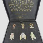 Disney NEW 2004 Star Wars Weekends Droid Boxed Pin Set Collection LE of 750 Photo 0