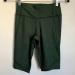 Outdoor Voices NWT Double Time 10" Biker Shorts in Hunter Green Photo 1