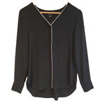 Ann Taylor Button Up Top Career Professional Business Office Layering Size XS Photo 0