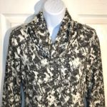 Sugar Lips Sugar + Lips Abstract Print Cowl Neck Swing Mini Dress Cream Black Juniors L Photo 3