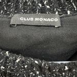 Club Monaco  Monochrome Knit Sweater with Built-in Black Shell Underneath Photo 5