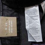 Madewell NEW  Curvy High-Rise Skinny‎ Jeans in Black Sea, 24 Photo 14