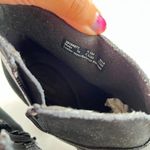 Clarks Women's Pause Cheer Black Leather Suede Full Zip Ankle Boot Size 9.5M Photo 2