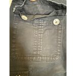 Miss Me Black Cargo Denim Jeans Slim Fit Ankle Zip Embellished EUC Sz 29 Cotton Photo 7