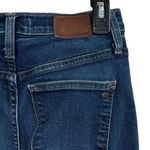 Madewell SZ 26 Jeans 10" High-Rise Skinny Zip-Fly Stretch Pockets Whiskered Blue Photo 6