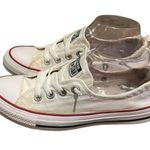 Converse Chuck Taylor All Star White Shorline Slip-onSneaker Shoes Womens Size 8 Photo 2