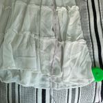 Justily Tiered Crochet VNeck‎ Sleeveless Mini Dress Large Coastal Cowgirl Angel White Photo 8