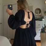 Lulus Navy Dress Photo 4