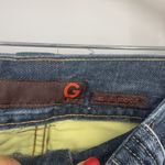 G by Guess Blue Jeans Claudia Bootcut Denim Women Size 27 Zip Pockets Photo 5