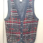 FINAL MARKDOWN Casey and max basket weave vest large Photo 0