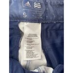 Adidas  Blue Women's Golf Stretchy Pull On Pants Blue Watercolor Floral Small S Photo 3