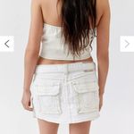 True Religion ‎ Sadie Belted Denim Cargo Mini Skirt Size 29 Photo 1