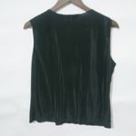 Briggs New York Briggs NY M Black Ribbed Shell Top Petite Photo 2