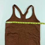 Lululemon  Ebb To Street Tank Top Brown Shelf Bra No Padding Photo 4