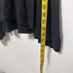 Free People  Tank Top Womens Small Black Meant to Be Lace Linen Swing Boho Photo 6