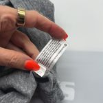 Mossimo Supply Co Dress Womens Shirt 3/4 Sleeve Heather Knee Length Gray Medium Photo 6