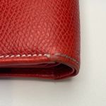 Loewe Anagram Embossed Pebble Grained Calfskin Leather Tri-fold Wallet- Preowned Photo 6