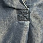 Intro. Women’s denim/Chambrey blouse with a V Photo 6