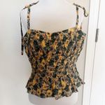 Ulla Johnson  Nora Silk Peplum Tie Tank Size 8 Photo 2