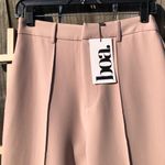 NEW Because of Alice BOA Wide Leg Suit Trousers Dusty Rose M Pink Size M Photo 4