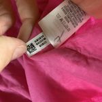 Aerie  Hot Pink Crinkle Gauze Mini Dress L Balloon Sleeve Cottagecore Photo 6