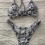 Zaful Snakeskin Bikini Set Photo 0