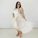 Free People  Trails End Skirtall Overall Dress XL NWT Photo 2