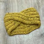 Set of 2 Knit Ear Warmers Yellow Photo 1