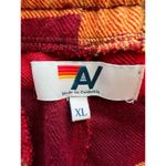 Aviator Nation Unisex XL Plaid Lounge Pants Flannel Relaxed Fit in Red Photo 5