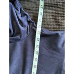 Torrid Blue Suede Long Sleeve Zip Up Crop Jacket Zipper Detail Size 3 Pockets Photo 7