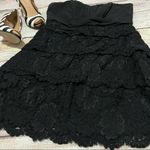 David's Bridal David’s Bridal Cocktail black mini dress. Photo 3