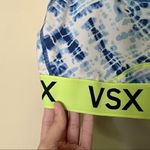 Victoria's Secret Victoria’s Secret Blue Tie Dye Neon Sports Bra Photo 3