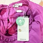 Rails  Filomena Summer Casual Lightweight Ruffle Top Size XS Berry Photo 3