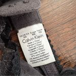 Calvin Klein steel grey lace coverage level 2 underwire bra, size 36B, NWT Photo 6
