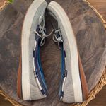 Keds Women’s ortholite slip on boat loafers shoes Blue white striped Nautical 8 Photo 3