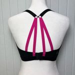 Brooks  Pink and Black Sports Bra with‎ Adjustable Straps Size L Photo 1
