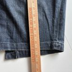 Torrid  Jean Skirt Women's 18‎ Blue Solid Above Knee Pockets Whiskered Denim NWT Photo 9