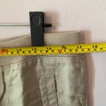 James Perse Standard Gray Tan Lounge Pants 100% Linen Straight Leg size 3/ Large Photo 7