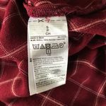 Old Navy Burgundy Window Pane Plaid Shirt Photo 5