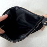 Pink Black Lace Zip Makeup Bag Photo 2