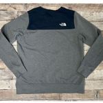 The North Face  Grey Fleece Lined Mid Layer Pullover Top sz LARGE Photo 8