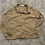 Pendleton  Petite Tan Lightweight Button Down Photo 1